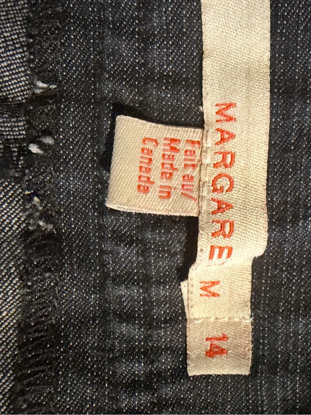 Margaret M Black Cropped Wide-Leg Jeans